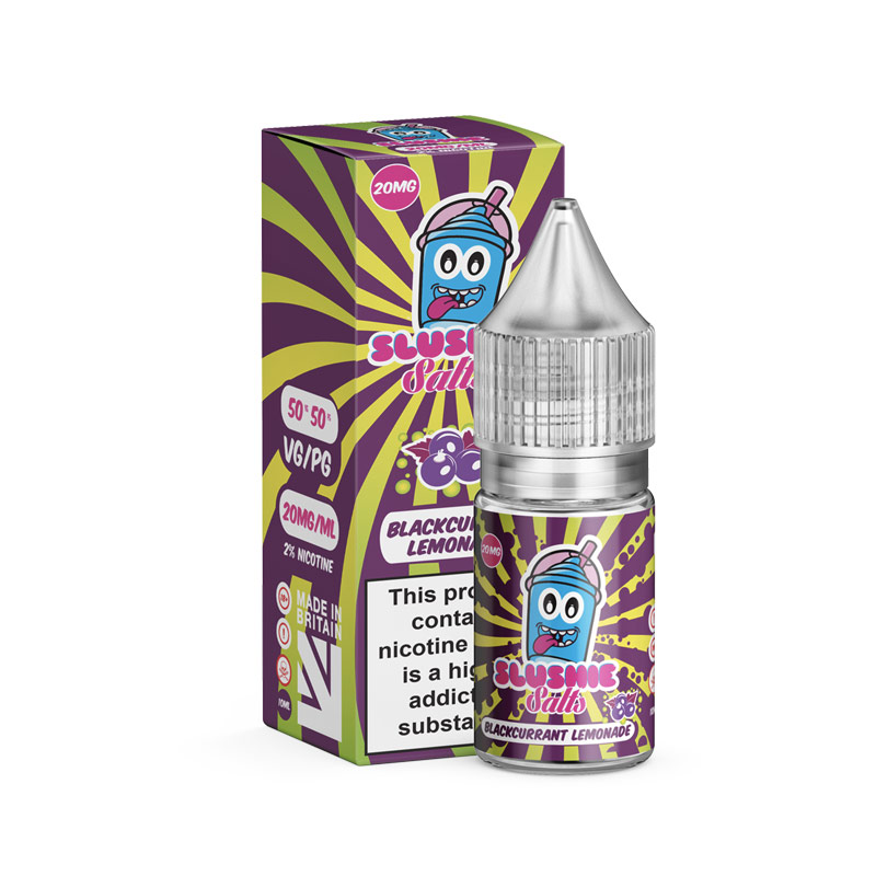 Slushie Salts Blackcurrant Lemonade Product Image